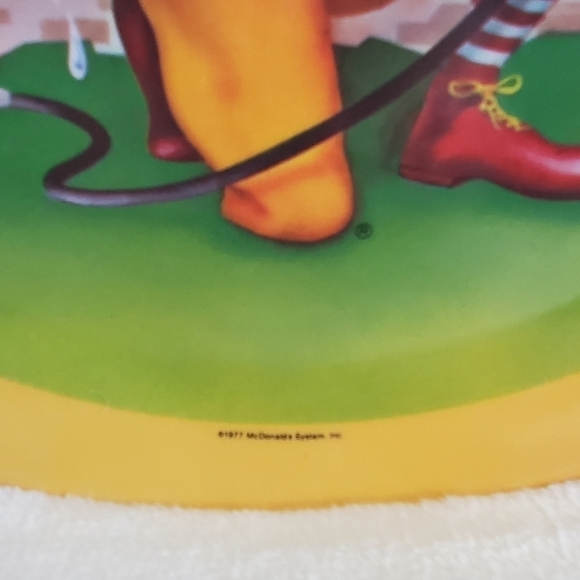RONALD McDonald 1977 Vintage 4 Plate Set By Lexington 10" Diameter - Picture 14 of 16